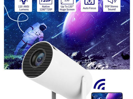 Portable Smart Projector With Android 11.0 System - 120 Lumen-1915197693865627656