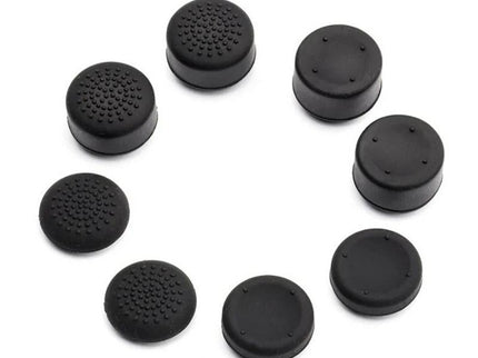 8-Piece Silicone Joystick Cap Set For Ps5 / Ps4 - Black-1915196819953029120