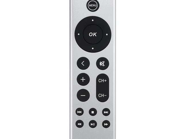 Silver Apple Tv Remote Control For 4K / Hd Without Voice-1922443393837961217