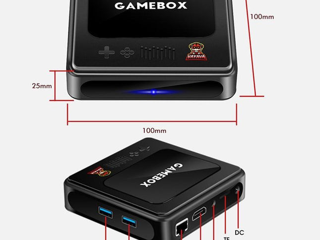 Wireless Dual System 4K Game Console - 128G Storage-1943465057392398337