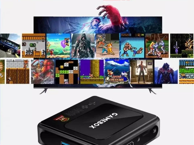 Wireless Dual System 4K Game Console - 128G Storage-1943465057392398338