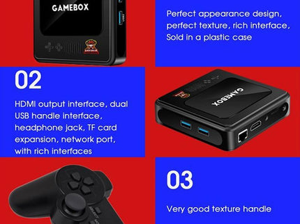 Wireless Dual System 4K Game Console - 128G Storage-1943465057392398343