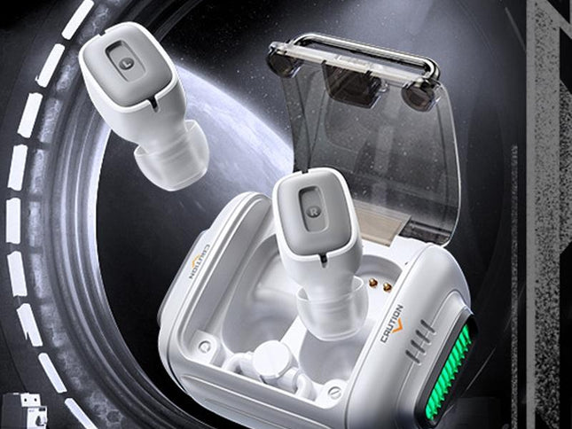 Wireless Gaming Earbuds With Noise Reduction - Ivory White-1915196872465715201