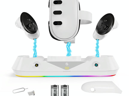 Vr Game Seat Charging Set With Magnetic Suction Base For Meta Quest 3 Glasses And Handle-1922443404533436423