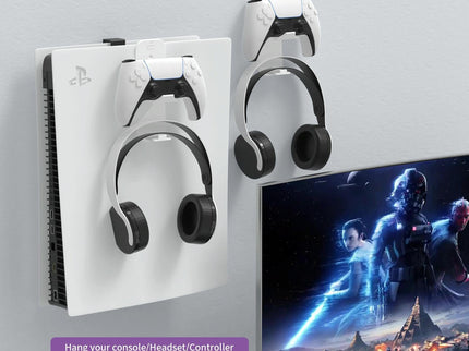 Wall Bracket Storage Hook For Ps5 Game Console-1915198243218788353
