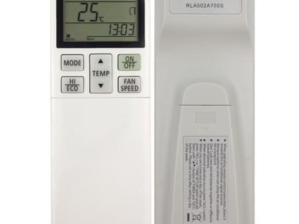 Replacement Remote Control For Mitsubishi Air Conditioner - Cream White-1915196967647055879