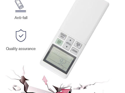 Replacement Remote Control For Mitsubishi Air Conditioner - Cream White-1915196967647055877