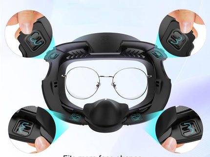 Meta Quest3 Ice Silk Mask - Breathable Leather Material-1922443393993150472