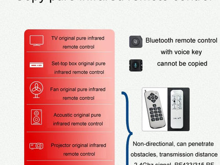 17-Button Multi-Function Remote Control With Twelve Zodiac Animals-1915196840945520643