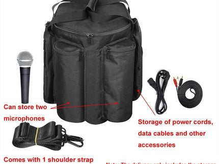 Portable Protective Bag For Bose S1 Pro / S1 Pro+ Bluetooth Speaker - Black-1915196843940253700