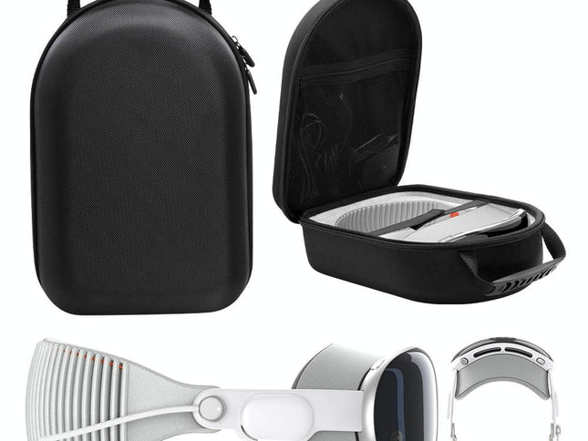Apple Vision Pro Vr Headwear Storage Bag - Portable Cloth Pattern-1915196912802336769