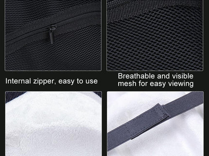 Apple Vision Pro Vr Headwear Storage Bag - Portable Cloth Pattern-1915196912802336774