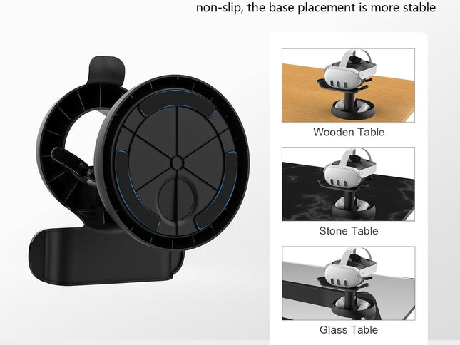 Universal Vr Desktop Storage Rack For Apple Meta Quest Pico And Playstation-1915196955689095170