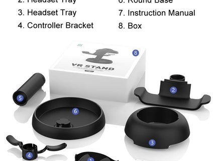Universal Vr Desktop Storage Rack For Apple Meta Quest Pico And Playstation-1915196955689095174
