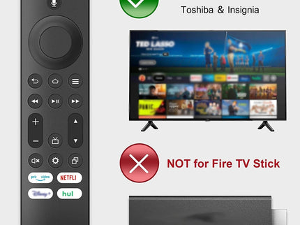 Smart Tv Voice Remote For Insignia Toshiba Fire Tv-1915197067077226498