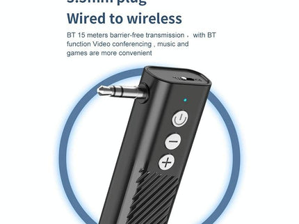 Wireless Car Audio Adapter With Bluetooth 5.3 And Tf Playback-1915198249480884232