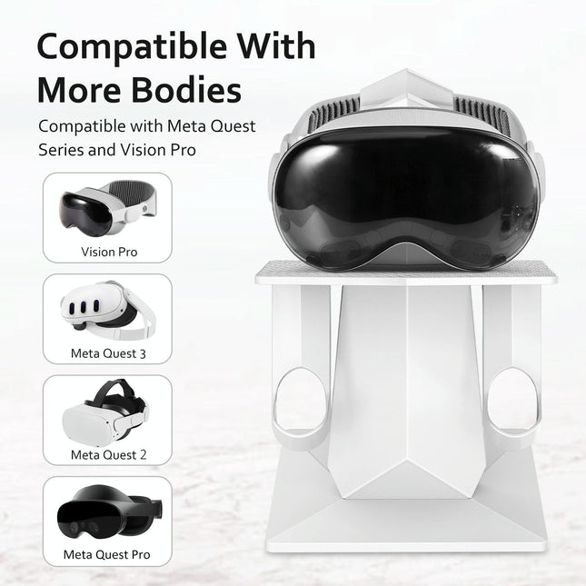 Universal Vr Headset Stand For Apple Vision Pro And Meta Quest 3 2-1922443402440478722