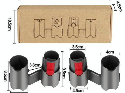 Vacuum Cleaner Storage Rack Extension Bracket For Dyson V7-V15 - 1 Pair-1915198279566626822