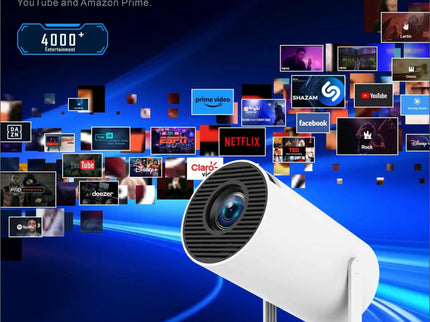 Smart Portable Projector With Android 11.0 System - 120 Lumen-1915196520362283015