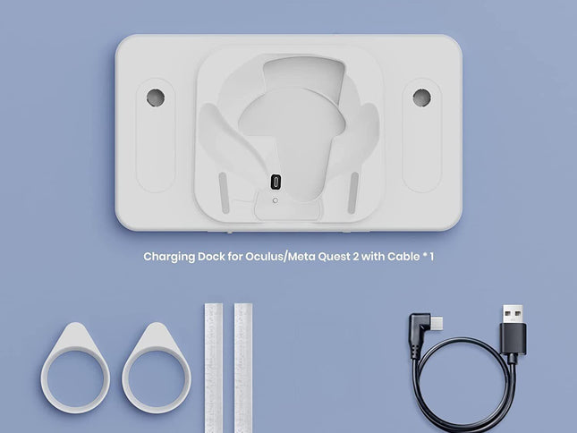 Meta Quest 2 Wireless Vr Charger With Colourful Base-1915196873656897538
