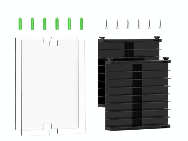 Wall-Mounted Game Card Cd Storage Bracket - Black-1915196932880470018