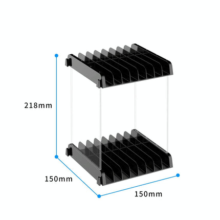 Wall-Mounted Game Card Cd Storage Bracket - Black-1915196932880470019
