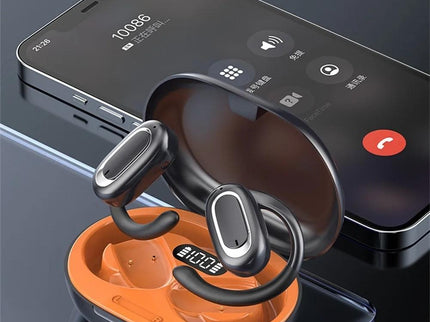 Adjustable Wireless Bluetooth Earphones With Noise Reduction - Skin-Colour-1915196858414796809
