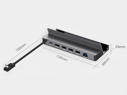 6-In-1 Type-C Docking Station For Steam Deck / Rog Blueendless Ds601 Game Console-1915198258649632771