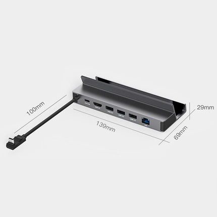 6-In-1 Type-C Docking Station For Steam Deck / Rog Blueendless Ds601 Game Console-1915198258649632771