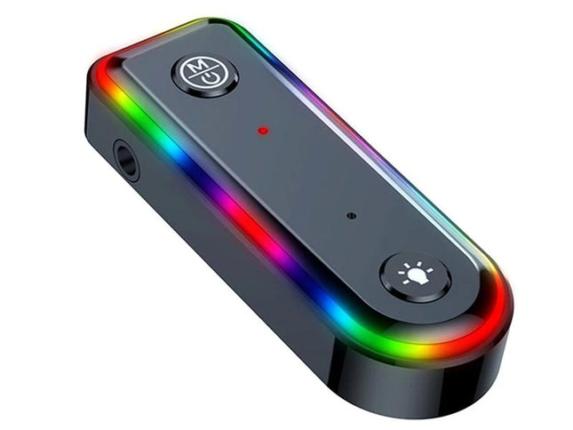 Bluetooth Audio Receiver With Rgb Light And Car Launcher-1915198237292236801