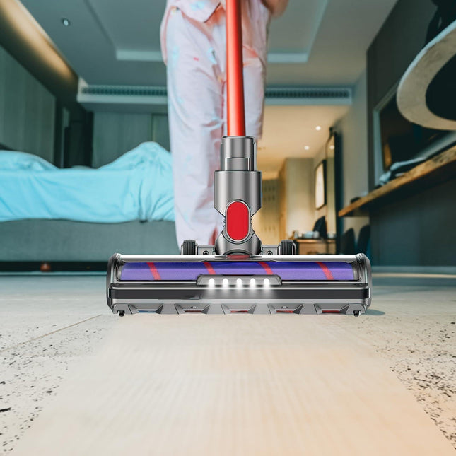 Soft Bristle Roller Brush With Light For Dyson Vacuum Cleaners-1915197687045689345