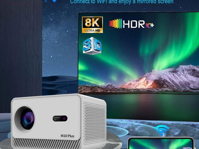 Android 11 Projector With Wifi Bluetooth And Hd Resolution For Home Cinema-1915197857925828609