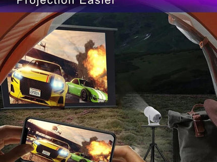 Intelligent Portable Projector With Android 12.0 For Family Use-1915197841157001218