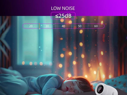 Intelligent Portable Projector With Android 12.0 For Family Use-1915197841157001219