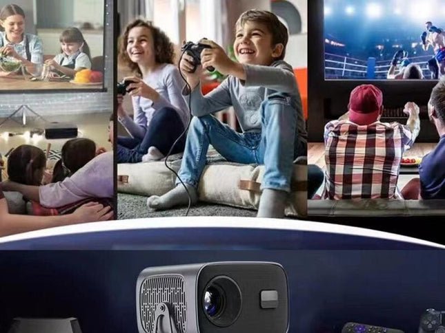 Portable 4K Android Smart Projector - Compact And Versatile-1915197817840865282