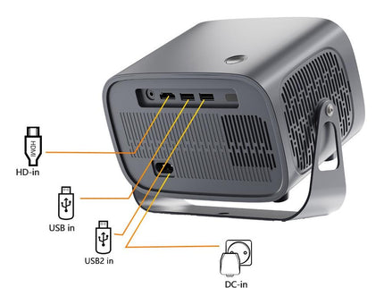 Portable 4K Android Smart Projector - Compact And Versatile-1915197817840865284