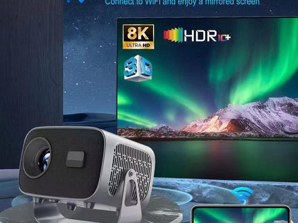 Portable 4K Android Smart Projector - Compact And Versatile-1915197817840865289