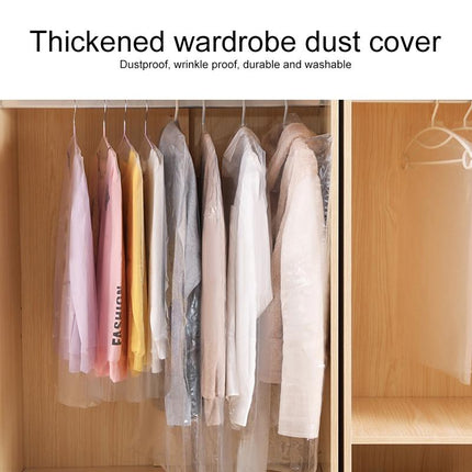 100 Disposable Transparent Dust Bags - 60X100Cm - Pp Material-1915197976154869764