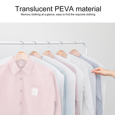 100 Disposable Transparent Dust Bags - 60X150Cm - Pp Material-1915197706226241538