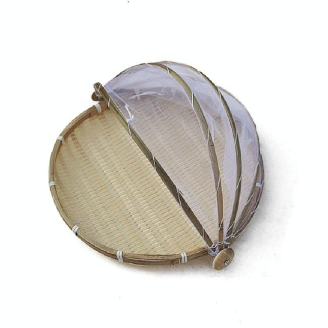 Medium Round Bamboo Woven Dustpan Basket For Household Storage - Primary Colour 36Cm-1915198138671566849