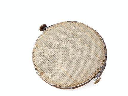 Medium Round Bamboo Woven Dustpan Basket For Household Storage - Primary Colour 36Cm-1915198138671566851