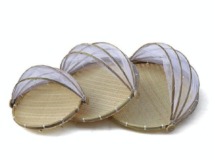 Medium Round Bamboo Woven Dustpan Basket For Household Storage - Primary Colour 36Cm-1915198138671566852