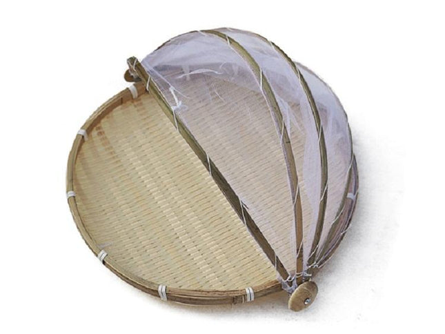 Round Bamboo Woven Dustpan Basket - Household Storage - 42Cm-1915197826720206849