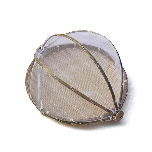 Round Bamboo Woven Dustpan Basket - Household Storage - 42Cm-1915197826720206850