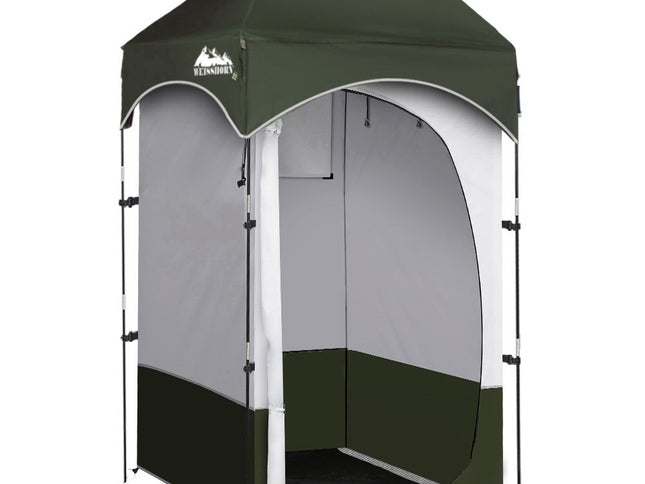 Weisshorn Camping Shower Toilet Tent Outdoor Portable Changing Room Ensuite