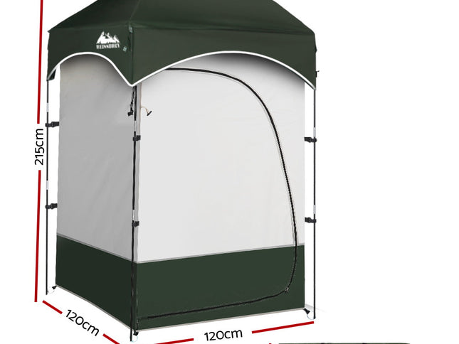 Weisshorn Camping Shower Toilet Tent Outdoor Portable Changing Room Ensuite