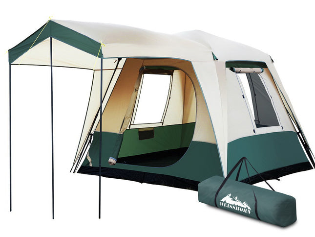 Weisshorn Instant Up Camping Tent 4 Person Pop up Tents Family Hiking Dome Camp
