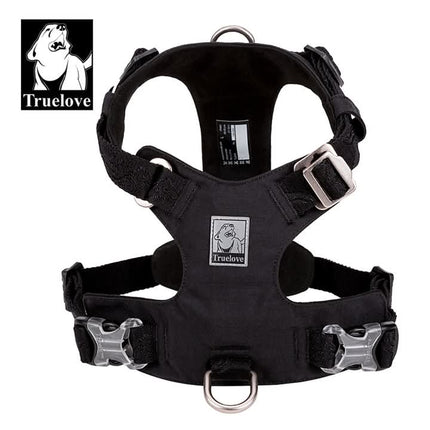 True Love Lightweight Dog Harness - Black, 2XS-1962324857576361989