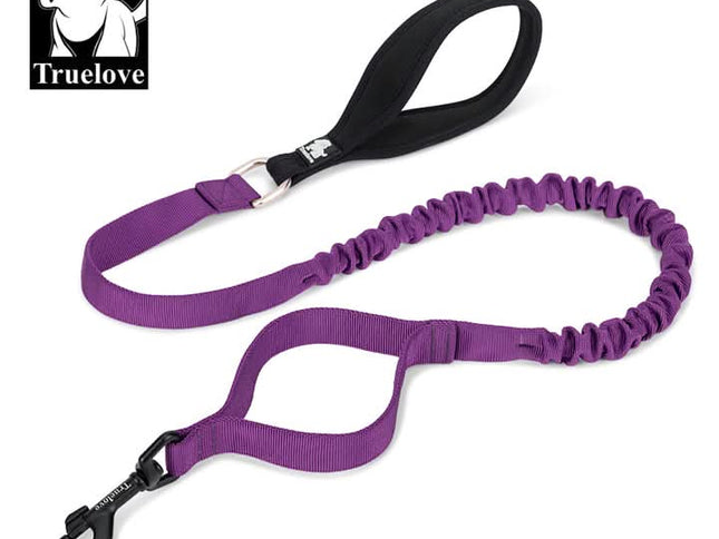 True Love Military Dog Leash 2.5 cm width and 1.4 m length - Purple M-1962324905538228224
