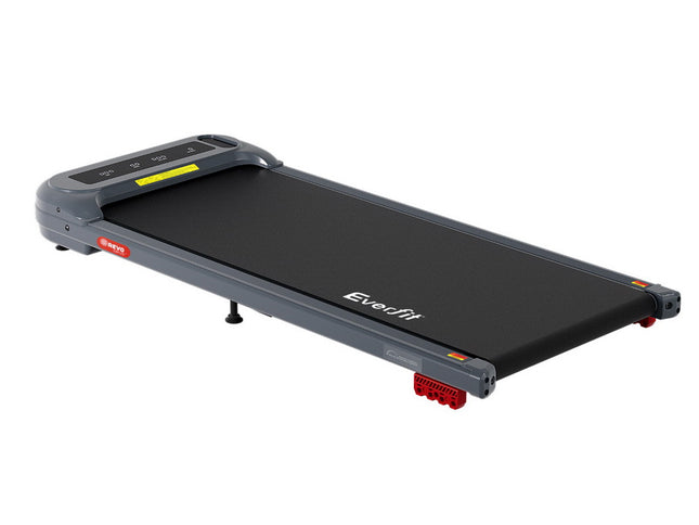 Everfit Treadmill Electric Walking Pad with Incline Under Desk Home Gym Grey
